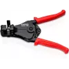 KNIPEX 1221 Alicate de Descarnar Automático 0,03-10 mm² (32-8 AWG) com Cortador, 180 mm