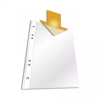 Durable Capa Protetora – para A5 (148 x 210 mm) – Transparente (pack de 25)