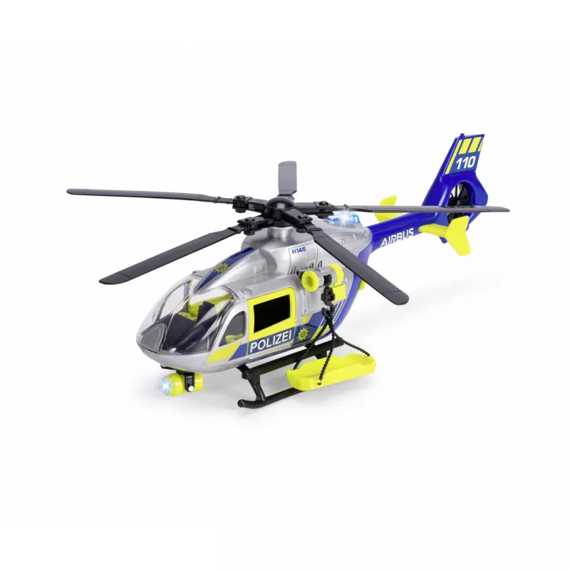 SIKU Super Helicóptero da Polícia em Metal Fundido