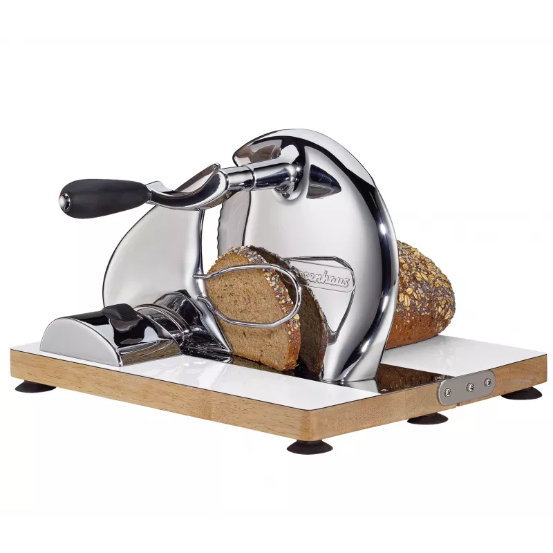 Zassenhaus Vintage Cortador de Pão Manual Cromado