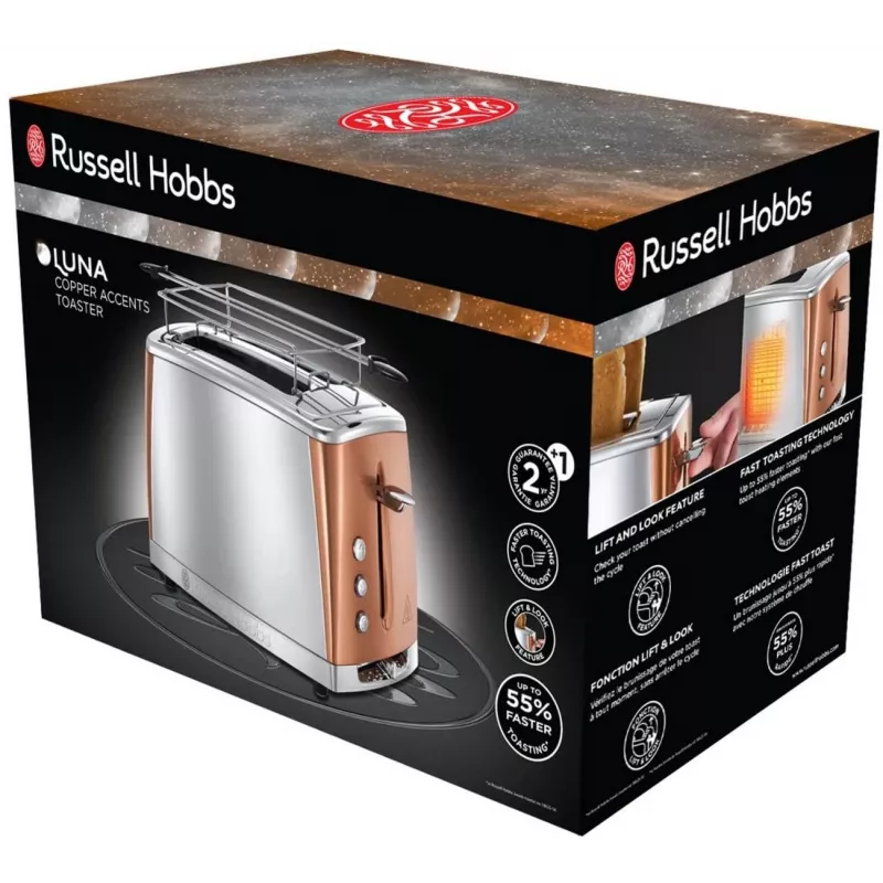 Chaleira elétrica Russell Hobbs 24290-56 1,7L 2400W branco