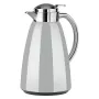 Garrafa térmica EMSA CAMPO, 1 litro, cinzento-claro/aço inoxidável, fecho Quick-Tip