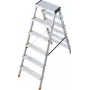 Escadote de dois lados Krause Dopplo 2x6 degraus 120427