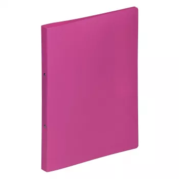 Dossier de anéis PAGNA A4 16 mm PP mecanismo de 2 anéis rosa-escuro
