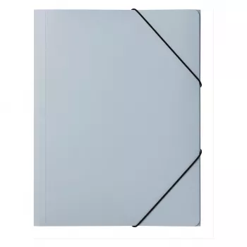 Pasta de cantos com elástico PAGNA Pastell eco A4 PP azul-pastel para documentos A4