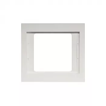 Moldura de 1 módulo Berker K.1 branco polar vertical