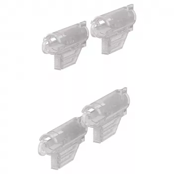 ABB 2CPX031434R9999 Conjunto de montagem em parede oca para caixa UK600, 3 filas, 36 unidades de módulo, branco (RAL 9010)