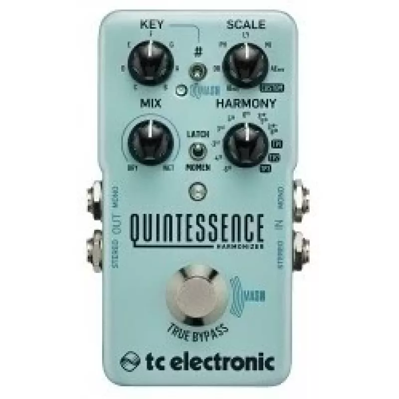 TC Electronic Quintessence Harmony pedal de efeitos para guitarra com tecnologia MASH