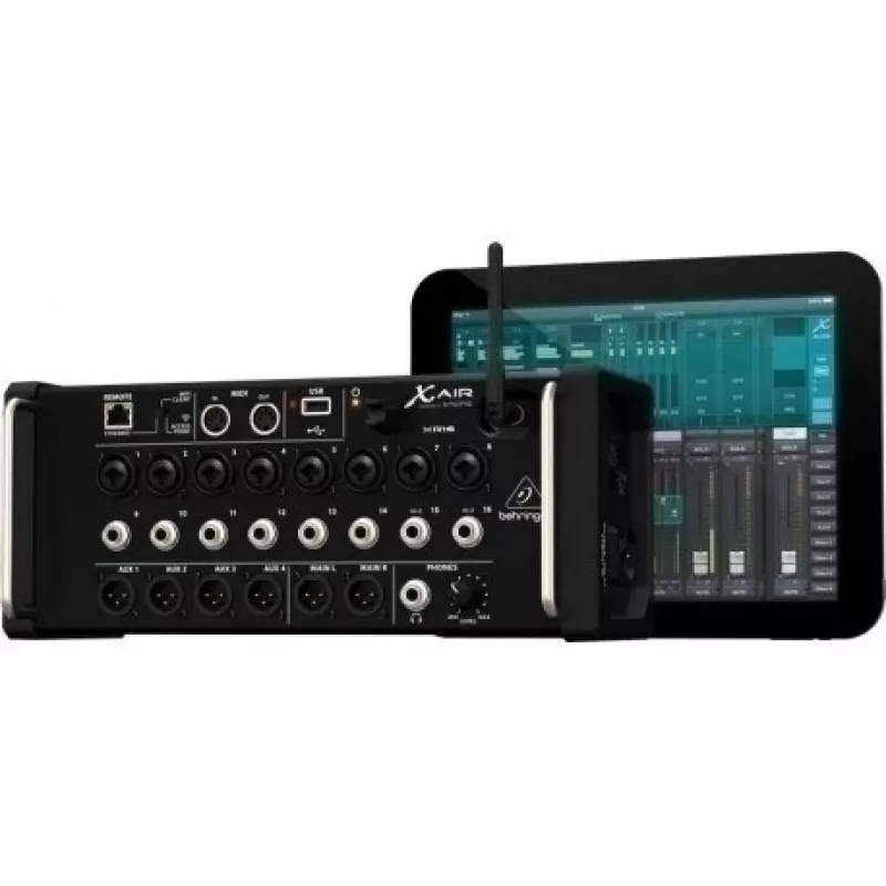 Behringer XR16 misturadora digital de 16 canais com controlo Wi-Fi