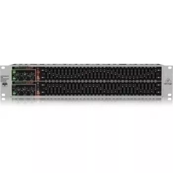 Behringer FBQ3102HD equalizador gráfico duplo estéreo de 31 bandas com deteção de feedback FBQ