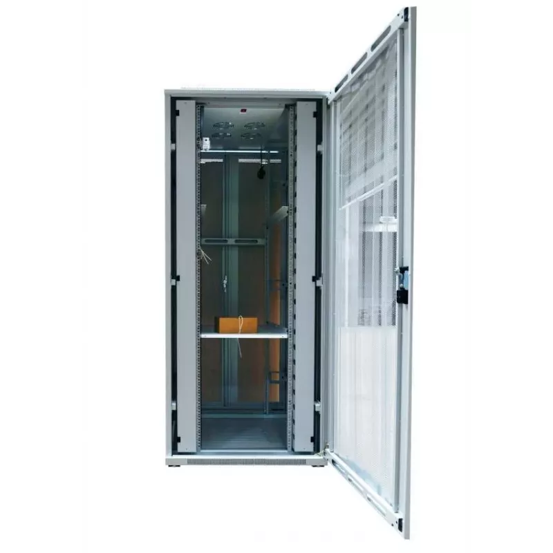 ALLNET ALL-SNB81222EKGrau armário de rede de pé 22U - capacidade de carga 500 kg - cinzento - 4 ventoinhas