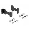 Conjunto de montagem adaptador de extensão de profundidade para rack de servidor Delock para prolongar a profundidade de instalação até 10 cm 1U preto