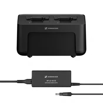 Conjunto carregador de rede + fonte de alimentação Sennheiser CHG 70N-C para SpeechLine Digital Wireless