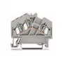 WAGO 280-641 terminal de passagem de 3 condutores, 2,5 mm, cinzento