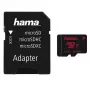 Cartão microSDXC Hama 64GB UHS Speed Class 3 UHS-I leitura 100MB/s escrita 30MB/s com adaptador SD