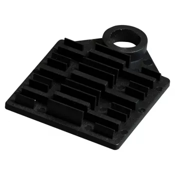 Suporte de emenda EFB-Elektronik para 6x proteção de emenda termorretrátil, preto