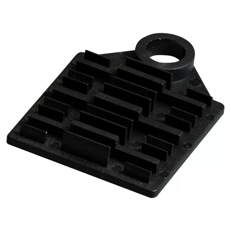 EFB-Elektronik suporte de emendas para 6x protetores de emenda termorretráteis, preto