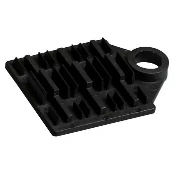 Suporte de emenda EFB-Elektronik para 6x proteção de emenda termorretrátil, preto