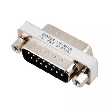Adaptador AUI EFB Elektronik DB-15 Network Coupler macho para fêmea
