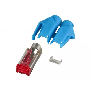 Ficha RJ45 Hirose EFB STP, TM21 azul, Cat.6, 100 unidades