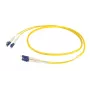 Jumper duplex EFB Elektronik LC-LC OS2 Flat Twin 3m amarelo