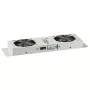 Unidade de ventilação EFB-Elektronik BASIC 2-fach, incl. termostato, RAL 9005 Plug & Play, para caixa de parede IP55