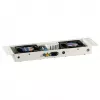 Unidade de ventilação EFB-Elektronik BASIC 2-fach, incl. termostato, RAL 9005 Plug & Play, para caixa de parede IP55