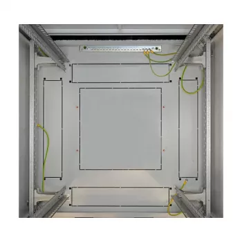 Armário de rede EFB PRO-4282GR.G1SV 19 polegadas 42U 800x1200mm RAL7035