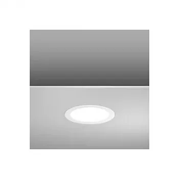Luminária de teto/parede RZB LED Toledo Flat 18W/840 4000K branco neutro IP44 branca