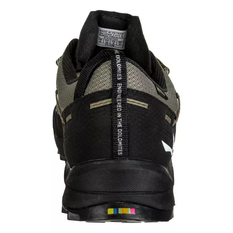 Sapatos SALEWA Wildfire 2 GTX - Bungee Cord - preto - UK 8.5