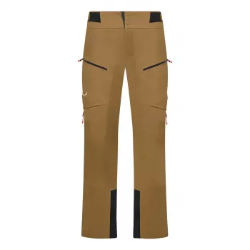 Calças Salewa Sella 3L PTX - Golden Brown - tamanho M