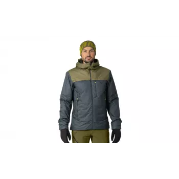 Casaco SALEWA Radical Primaloft com capuz Military