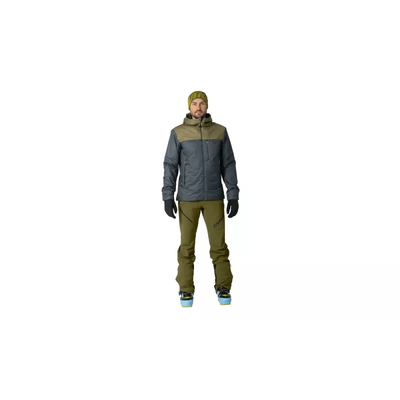 Casaco SALEWA Radical Primaloft com capuz Military