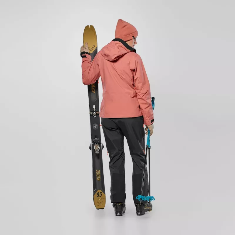 Salewa Sella 3L PTX casaco mulher - Desert Pink - tamanho L