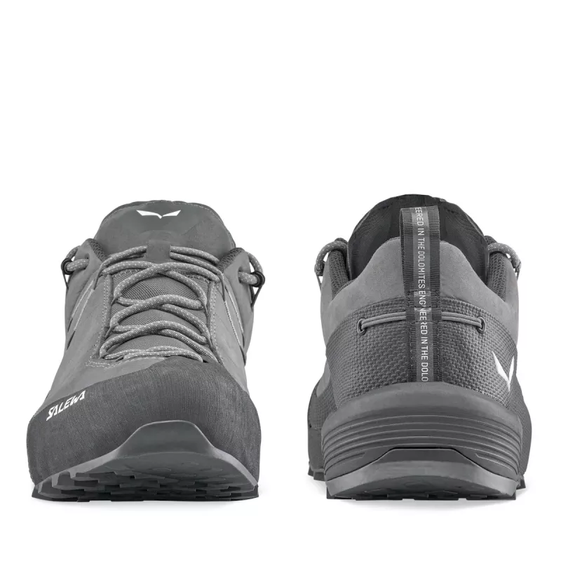Sapatos de aproximação Salewa Wildfire Leather 2 GTX - Quiet Shade/Black, tamanho 46,5