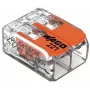 Conector compacto WAGO 221-412 2 condutores 0,2-4 mm² transparente (100 unid.)