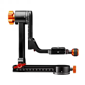 Cabeça de gimbal Walimex Pro Gimbal Head A20 em alumínio