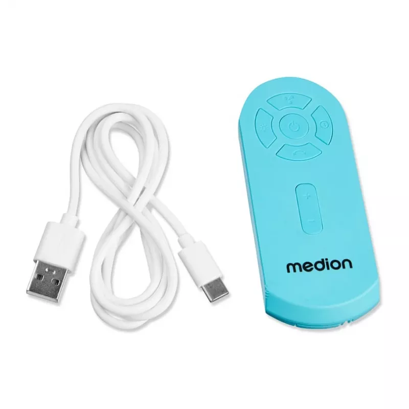 Ventilador de campismo MEDION LIFE E10 TF (MD 12065) cinzento/azul