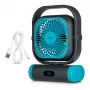 Ventilador de campismo MEDION LIFE E10 TF (MD 12065) cinzento/azul