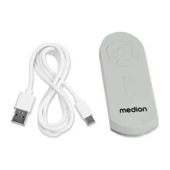 Ventilador de campismo MEDION LIFE E10 TF (MD 12065) cinzento/branco