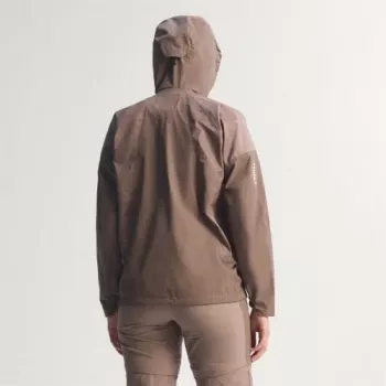 adidas TERREX Xperior 2.5L Hybrid Primeknit Climaproof Jacket - Trace Brown - tamanho S