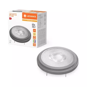 OSRAM AR111 50 40 7.4W 930 G53 S lâmpada LED refletora 450 lm 3000K G53 regulável