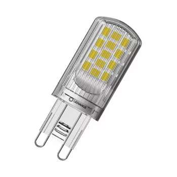 OSRAM LED PIN G9 DIM P 4W 827 Clear lâmpada LED regulável com casquilho G9
