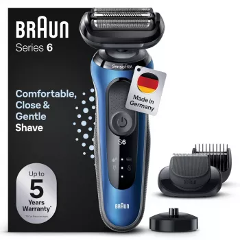 Braun Series 6 61-B4500cs máquina de barbear de lâminas azul