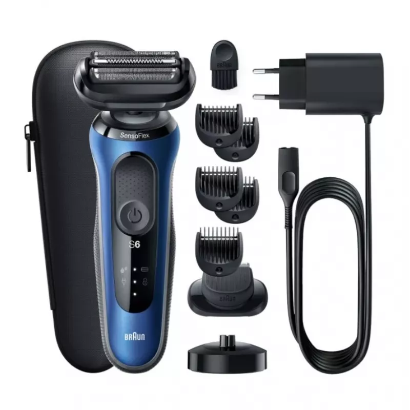 Braun Series 6 61-B4500cs máquina de barbear de lâminas azul