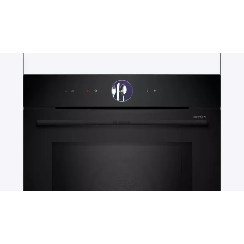 Forno micro-ondas encastrável Bosch HMG976KB1 Series 8 com apoio de vapor, 71 l, preto