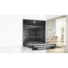Forno micro-ondas encastrável Bosch HMG976KB1 Series 8 com apoio de vapor, 71 l, preto