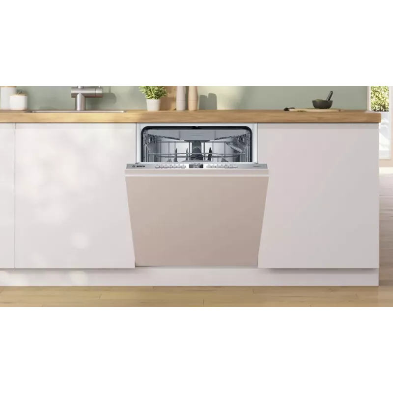 Máquina de lavar loiça totalmente encastrável Bosch SMV4HCX07E, 14 conjuntos de louça, classe energética C, 44 dB, Wi-Fi, VarioDrawer, EcoSilence Drive