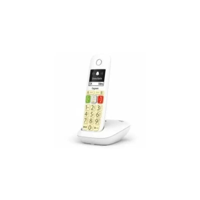 Telefone sem fios DECT Gigaset E290 Duo branco
