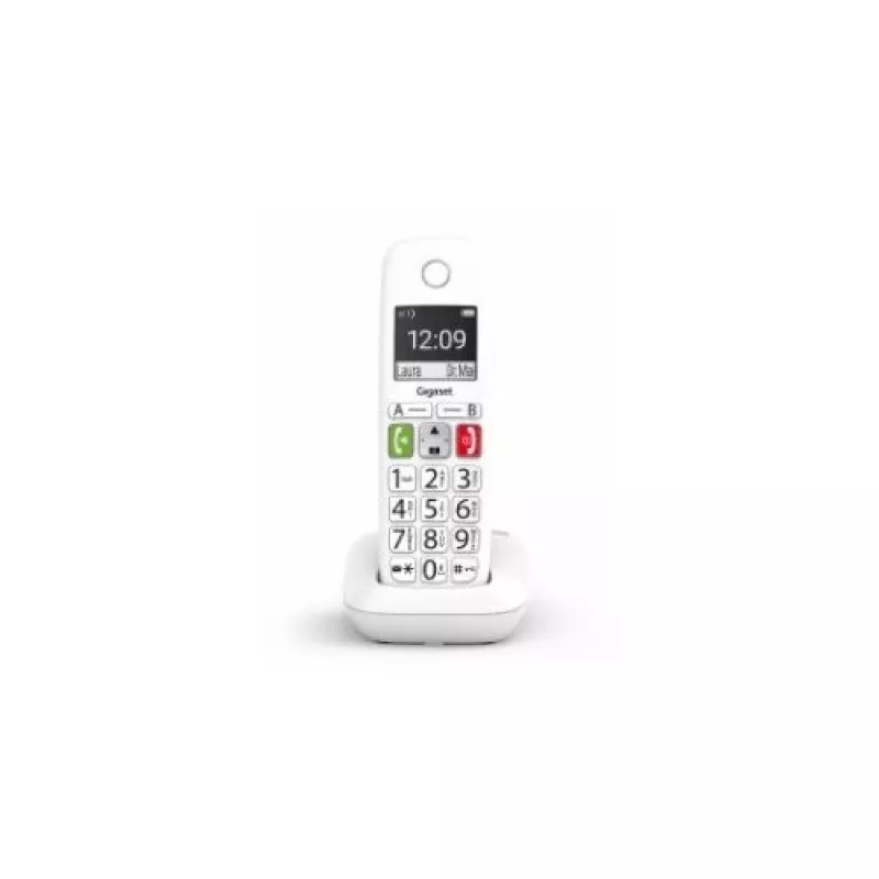 Telefone sem fios DECT Gigaset E290 Duo branco